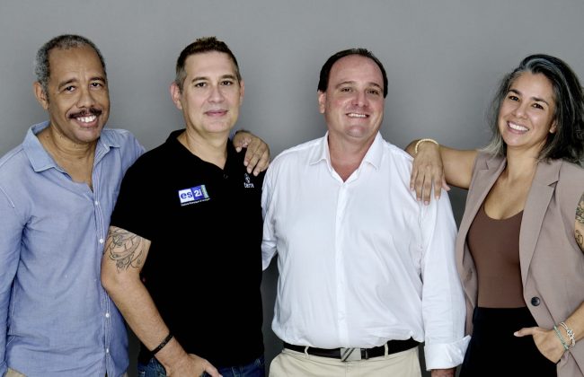 Fabien Chagas Dos Santos, Franck Matignon, Dominique Zami, Désirée Martinez Luna